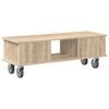 vidaXL TV Stand Sonoma Oak 100 x 35 x 35 cm Engineered Wood