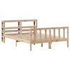vidaXL Bed Frame without Mattress 140x200 cm Solid Wood Pine