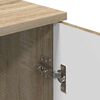 vidaXL Bathroom Cabinet Wall-mounted Sonoma Oak 30 x 31.5 x 61 cm