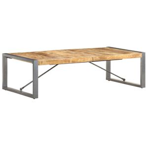 vidaXL Coffee Table 140x70x40 cm Rough Mango Wood