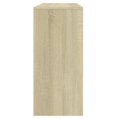 vidaXL Console Table Sonoma Oak 100x35x76.5 cm Engineered Wood
