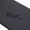 vidaXL Rubber Edge for Snow Plow Black 250x15x1 cm