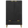vidaXL Highboard Black 60x33x100 cm Engineered Wood