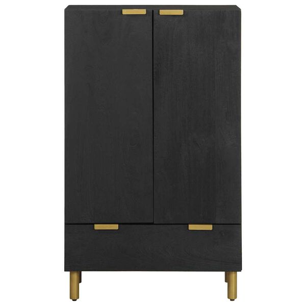 vidaXL Highboard Black 60x33x100 cm Engineered Wood