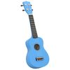 vidaXL Soprano Ukulele Set with Bag for Kids Baby Blue 23"