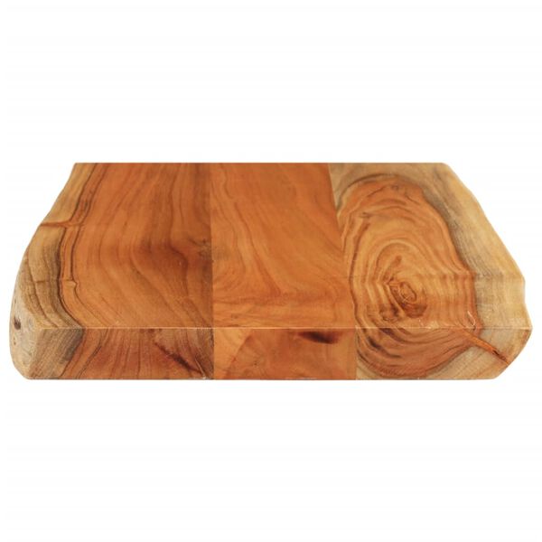 vidaXL Table Top 60x40x3.8 cm Rectangular&nbsp;Solid Wood Acacia Live Edge