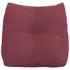 vidaXL Back Pillow Wine Red 45 x 24 x 50 cm Fabric