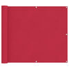 vidaXL Balcony Screen Burgundy 90 x 200 cm Oxford Fabric