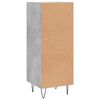vidaXL Sideboard Concrete Grey 34.5x34x90 cm Engineered Wood
