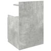 vidaXL Bedside Cabinets 2 pcs with 2 Drawers Concrete Grey 40x36.5x62 cm