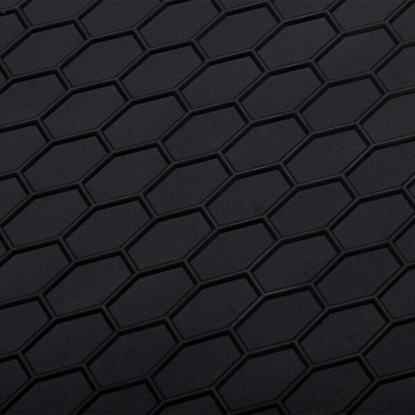 vidaXL Car Mat Black Rubber