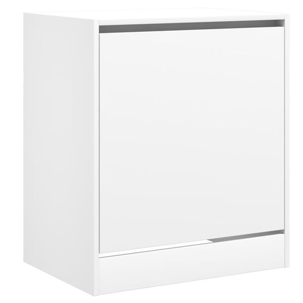 vidaXL Shoe Cabinet White 60x42x69 cm Engineered Wood