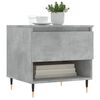 vidaXL Coffee Table Concrete Grey 50x46x50 cm Engineered Wood