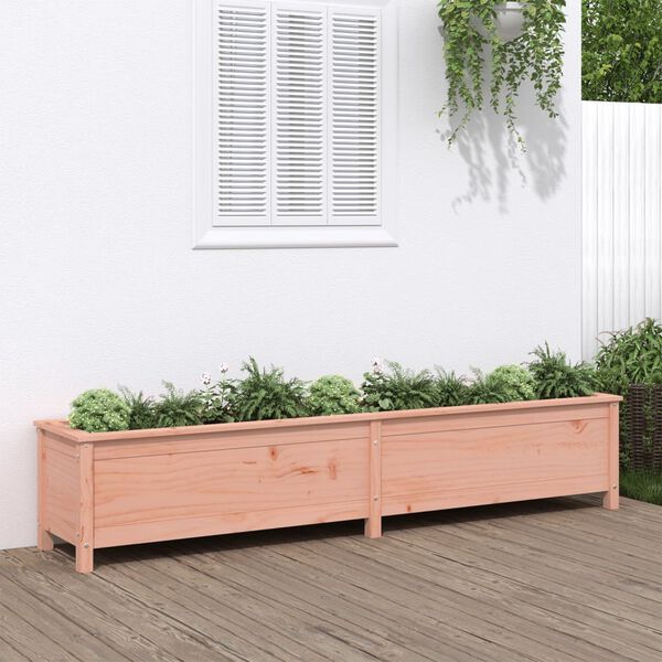 vidaXL Garden Raised Bed 199.5x40x39 cm Solid Wood Douglas