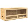 vidaXL Terrarium Brown 100 x 40 x 40 cm OSB