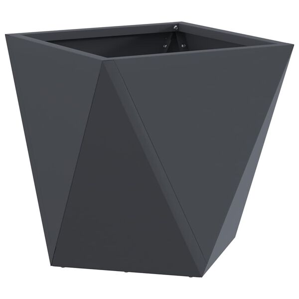 vidaXL Planter Anthracite 30 x 30 x 30 cm Steel