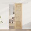 vidaXL Sliding Door ORKDAL Brown 61 x 198.5 cm Solid Pine Wood