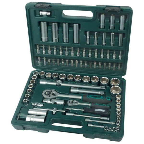 Brüder Mannesmann 94 Piece Ratcheting Socket Spanner Set 98410