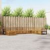 vidaXL Sofa Sets 8 pcs Natural Solid Acacia Wood