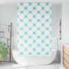vidaXL Shower Roller Blind 130x240 cm Fabric Width 126 cm