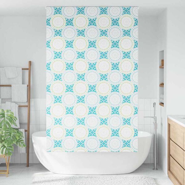 vidaXL Shower Roller Blind 130x240 cm Fabric Width 126 cm