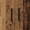 vidaXL Storage Cabinet 2 pcs Old Wood 108 x 41 x 40 cm Engineered Wood