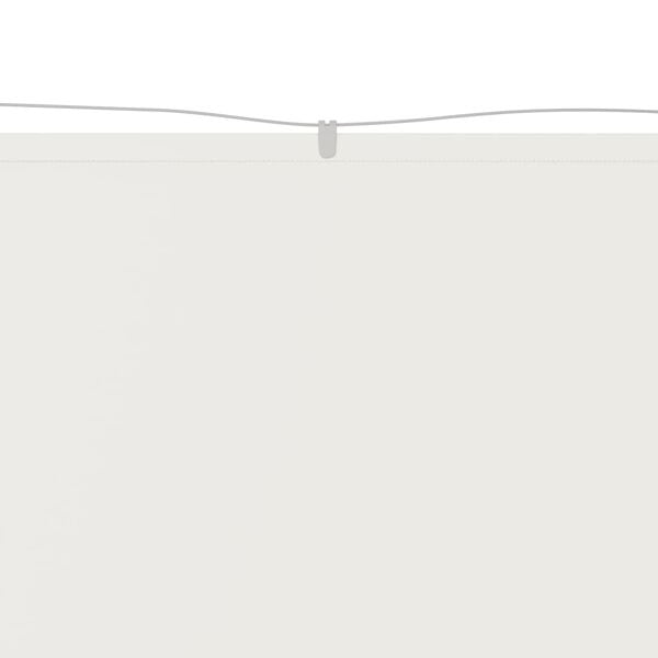 vidaXL Vertical Awning White 140x420 cm Oxford Fabric