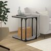 vidaXL Side Table Grey Sonoma 50x35x52 cm Engineered Wood