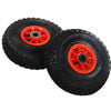 vidaXL Sack Truck Wheels 4 pcs Rubber 3.00-4 (245x82)