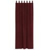 vidaXL Blackout Curtains 2 pcs Wine Red 140 x 225 cm Velvet