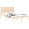 vidaXL Bed Frame without Mattress 140x200 cm Solid Wood Pine