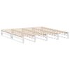vidaXL Bed Frame without Mattress White 180x200 cm Super King Solid Wood Pine