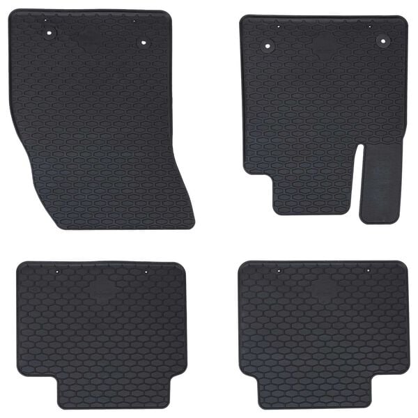 vidaXL Car Mat 4 pcs Black suitable for Ford Focus 2018- 4D Aft.