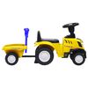 vidaXL Kids Tractor New Holland Yellow