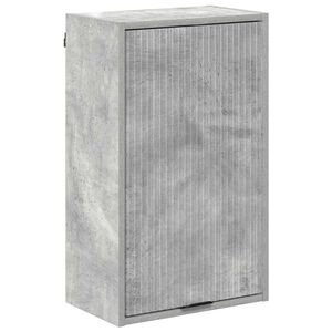 vidaXL Bathroom Cabinet Wall-mounted Concrete Grey 39 x 23.5 x 65 cm