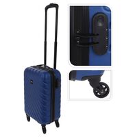 ProWorld Suitcase Diamond Design 28 L Dark Blue