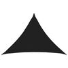 vidaXL Sunshade Sail Black 7 x 5 x 5 m HDPE