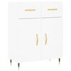 vidaXL Highboard White 69.5x34x180 cm Engineered Wood