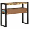 vidaXL Console Table Multicolour 90 x 33 x 75 cm Solid Reclaim Wood