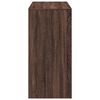 vidaXL Bar Table Brown Oak 102x50x103.5 cm Engineered Wood