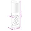 vidaXL Door NARVIK 70x210 cm Solid Wood Pine