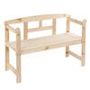 HI Friesen Bench Pine Wood Natural