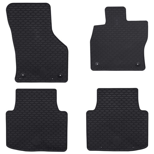vidaXL Car Mat 4 pcs Black &Scaron;koda SUPERB III / iV TPE