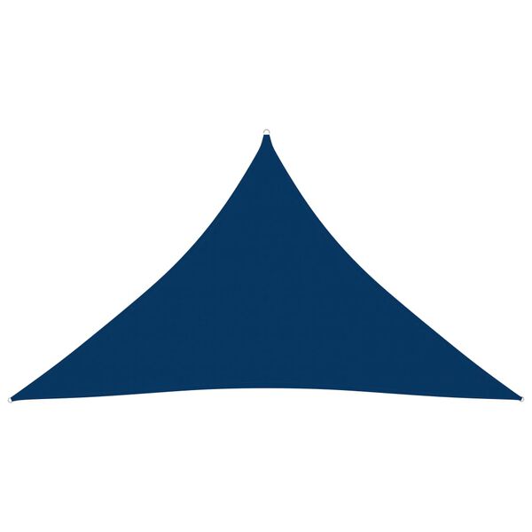 vidaXL Sunshade Sail Oxford Fabric Triangular 4x4x5.8 m Blue