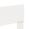 vidaXL Bed Frame without Mattress White 140x200 cm Solid Wood Pine