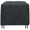 vidaXL Furniture Cover Plain Black 160 x 100 x 70 cm 210D