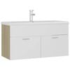 White_and_sonoma_oak