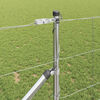 vidaXL Fence Post Galvanized 50 x 1 m Steel
