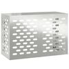 vidaXL Air Conditioner Cover Silver 90 x 40 x 60 cm Galvanised Steel