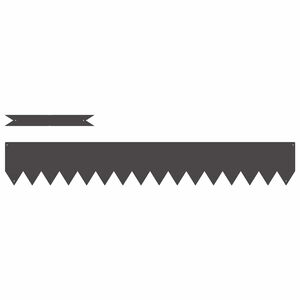 vidaXL Lawn Edging 20 pcs Black 100 x 0.05 x 15 cm Cold Rolled Steel